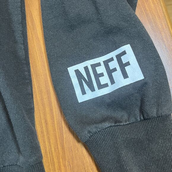 Disney Neff Hoodie Mens Large Mickey Mouse Floral‎ Graphic Pullover Sweatshirt - Picture 5 of 10